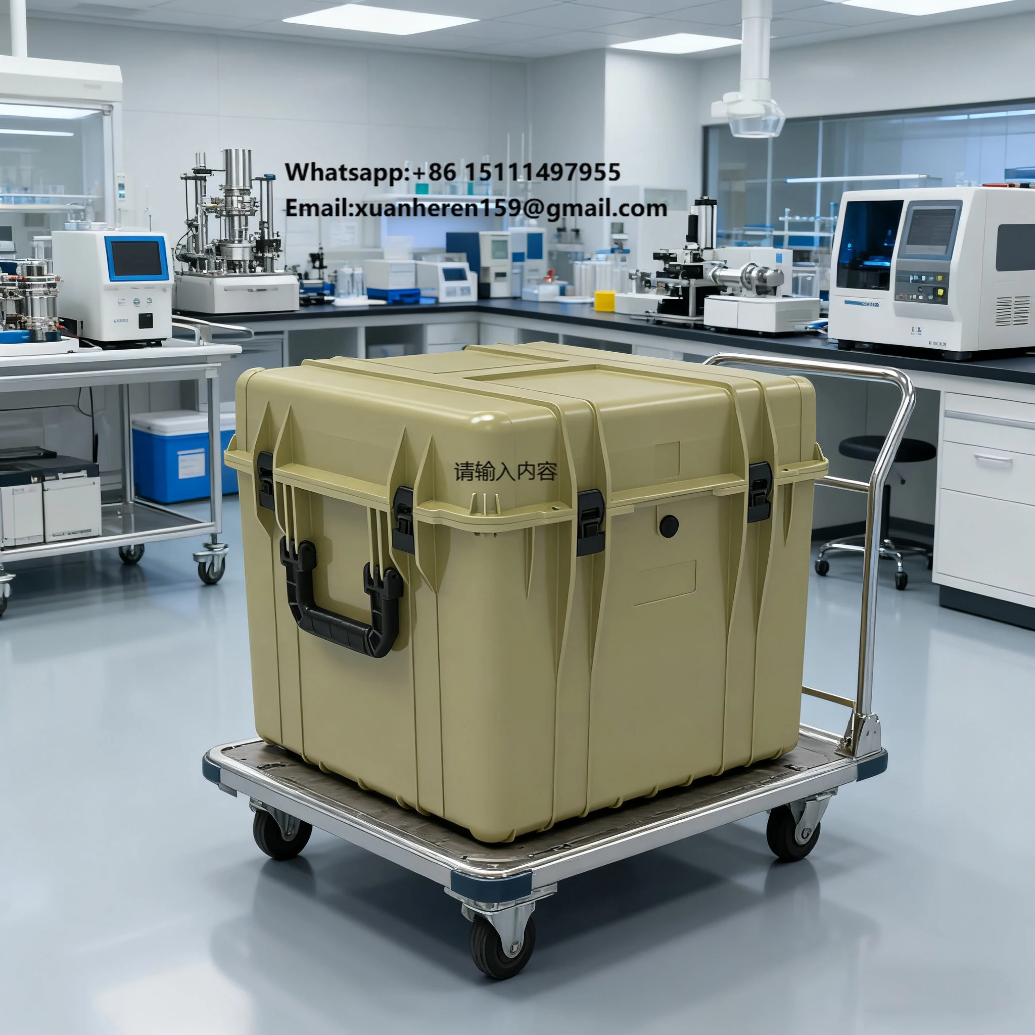 

NERA Custom 96L VIP+PCM Eco-Friendly Classic Vacine Container Cold Chain Box Medicine Vacine Carrier Box