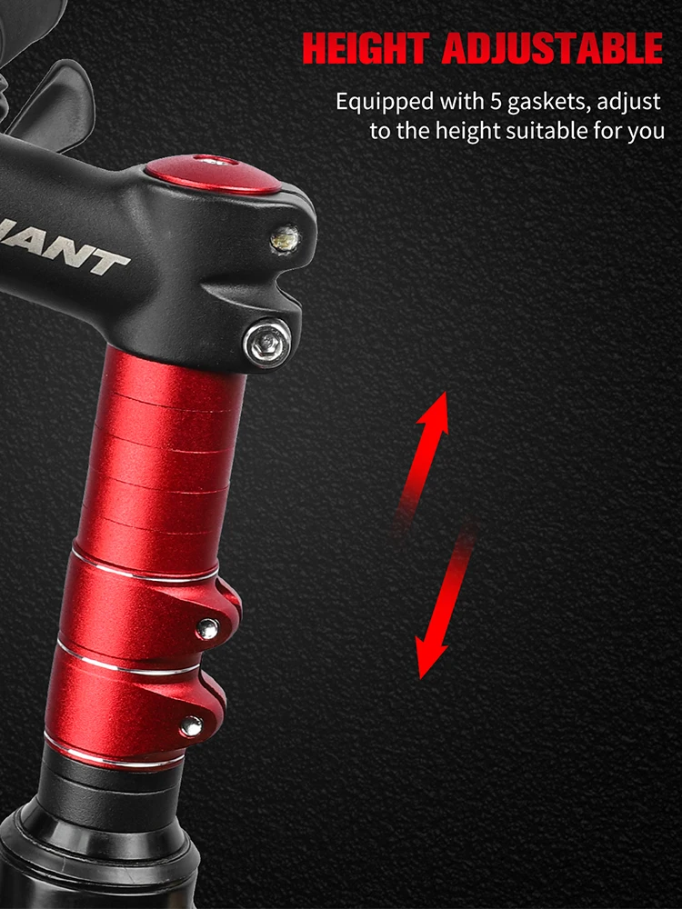 AliExpress West Biking WEST BIKING Bike Stem Booster Aluminum Alloy Adjustable Bike Stem Extend Bike Handlebar Heighten Front Fork Bike Accessorie