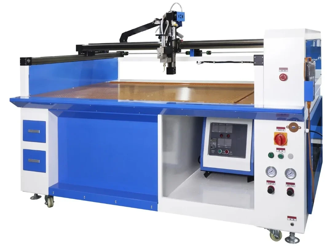 RINNGO Intelligent Desktop Glue Applicator Semi Automatic Three Axis Hot Melt Glue Dispenser CNC Glue Machine For Photo Frame