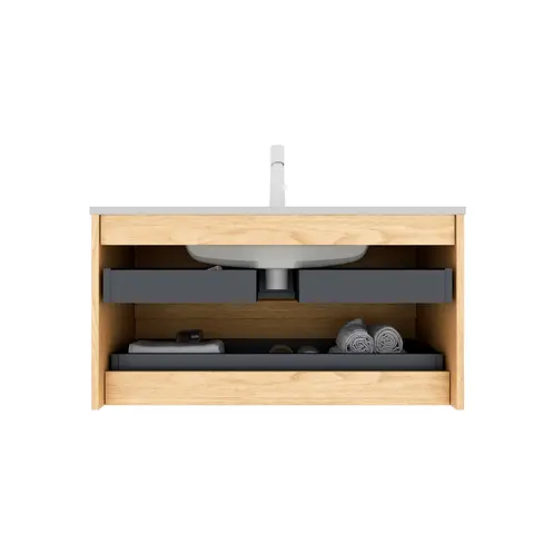 8 best sales बाथरूम वैनिटी कैबिनेट - №4