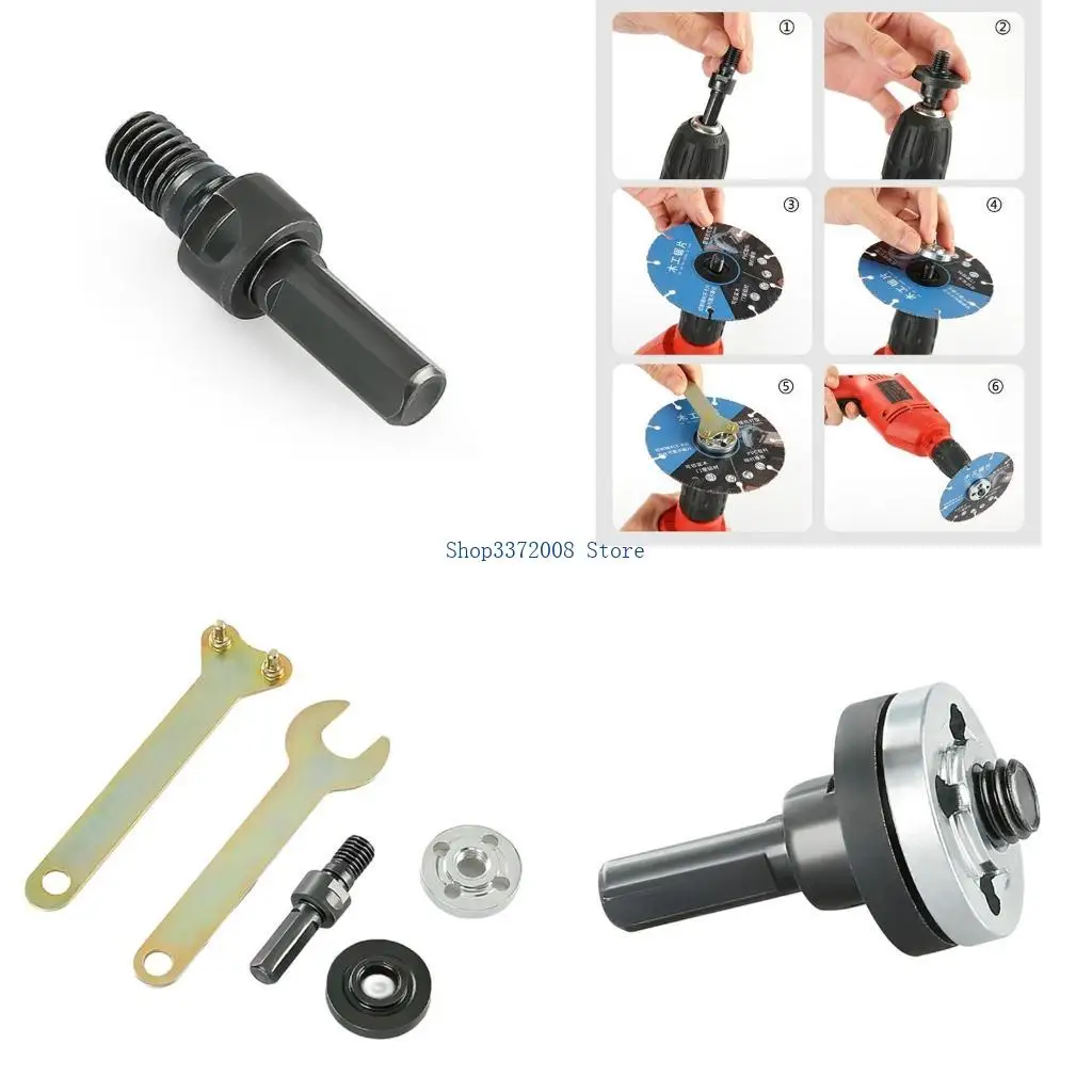 

Спуринговые адаптерные инструменты для преобразования электрического сверла в угловые шлифовальные средства