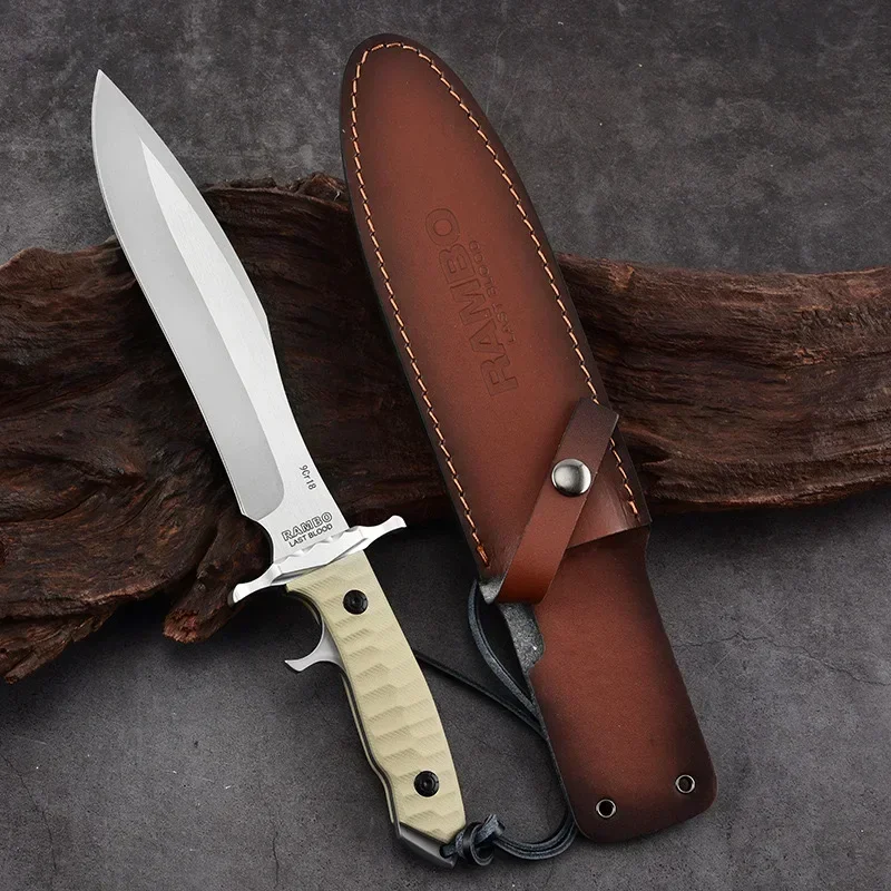 High Hardness MK9 Fixed Blade Knife Outdoor Camping Survival Rescue Tactics Hunting Self-defense Multi-purpose EDC Tool