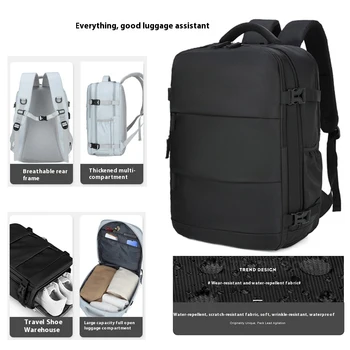 Rucksack 40x20x25 Ryanair, Reise rucksack für Frauen Männer, persönlicher Handgepäck rucksack, Business Weekender Laptop Rucksack