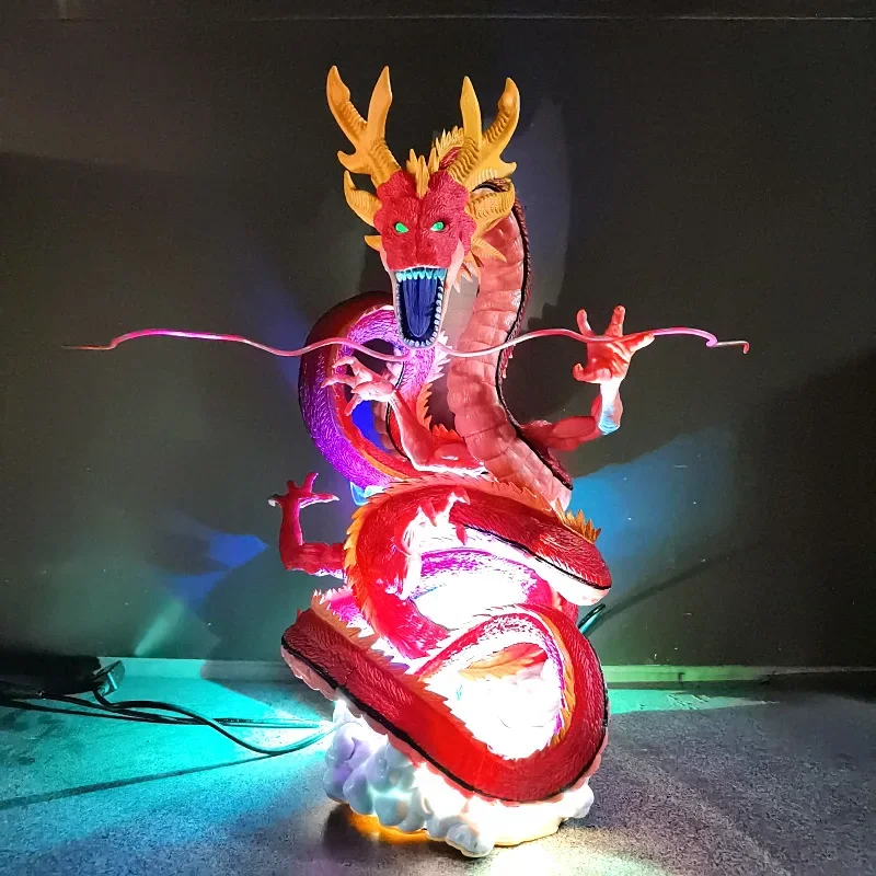 LED luminous, seven dragon balls, one reward, dragon ball fate showdown, final red dragon, figure ornament model