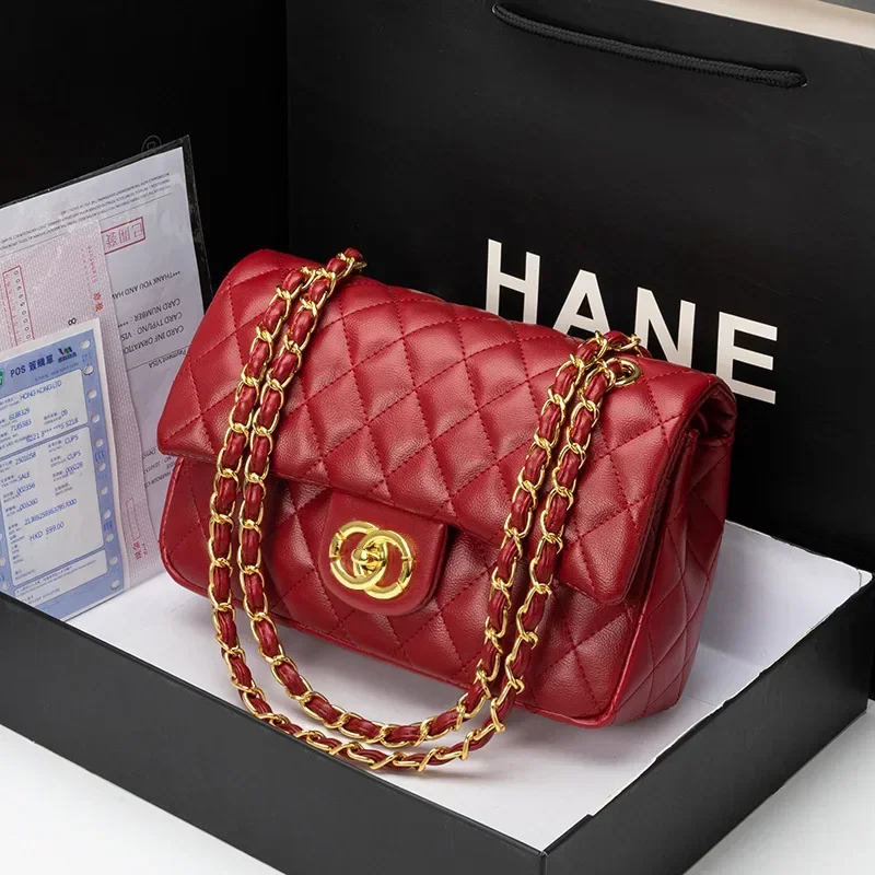 

Famous Design Women's Chain Strap Shoulder Bag High Quality Women's Handbag Fashion Casual Travel Crossbody Bag