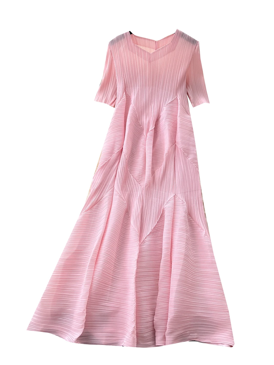 Été Ele minceur ample femmes Dr t-shirt plis dimensionnels ourlet asymétrique coréen Sle taille haute a-ligne jupe