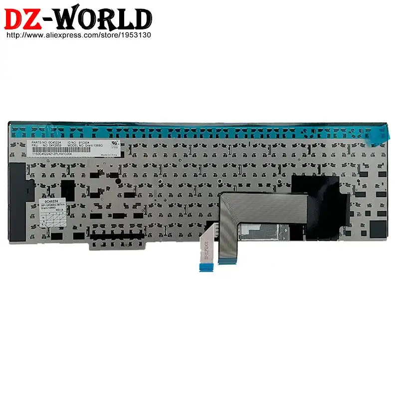 BG-teclado de luz trasera de Bulgaria para Thinkpad, T550, T560, P50S, W540, T540P, W541, W550S, L540, L560, L570, E531, E540, 04Y2355, 04Y2394