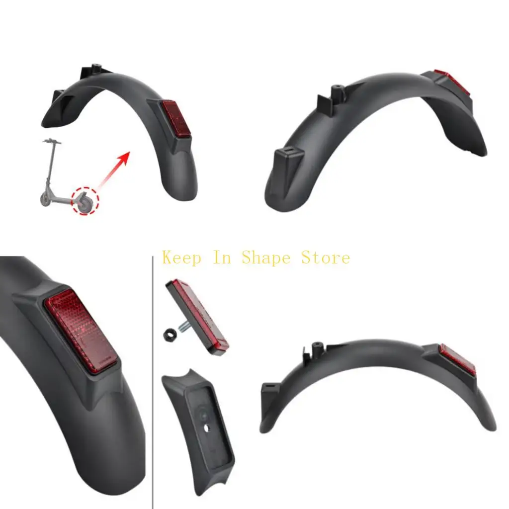 

U1JC Portability Road Mountain Bike Mud Guards Extended Coverage Bike Mudguards