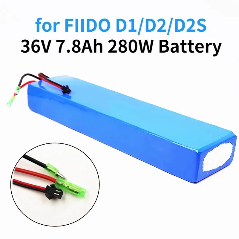 

36V Battery 10s3p 7.8Ah 10.5Ah 18650 lithium ion Battery Pack for FIIDO D1/D2/D2S Folding Electric Moped City Bike Battery