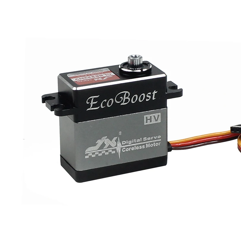 JX CLS6322HV 21kg Large Torque Servo 180 degree CNC Aluminium Shell Metal Gear Digital Servo for Drone RC Car RC Boat