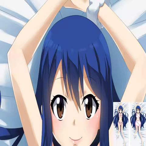 Cosplay Dakimakura Anime Wendy Marvell Pillowcase Double-sided Print Hugging Body Decorative Pillow Cover Case Dropshipping