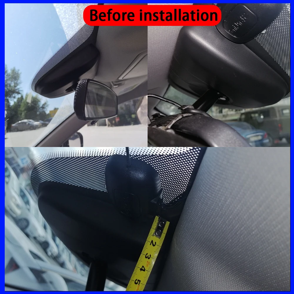 for Changan CS75 2014-2024 OEM 4K DVR Dash Cam Front Rear Camera WiFi Video Recorder Plug and Play Loop Recording Night Vision
