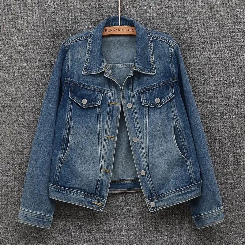 Spring And Summer Denim Clothes Women's Short Jacket 2026 New Small Casual Tooling Coats