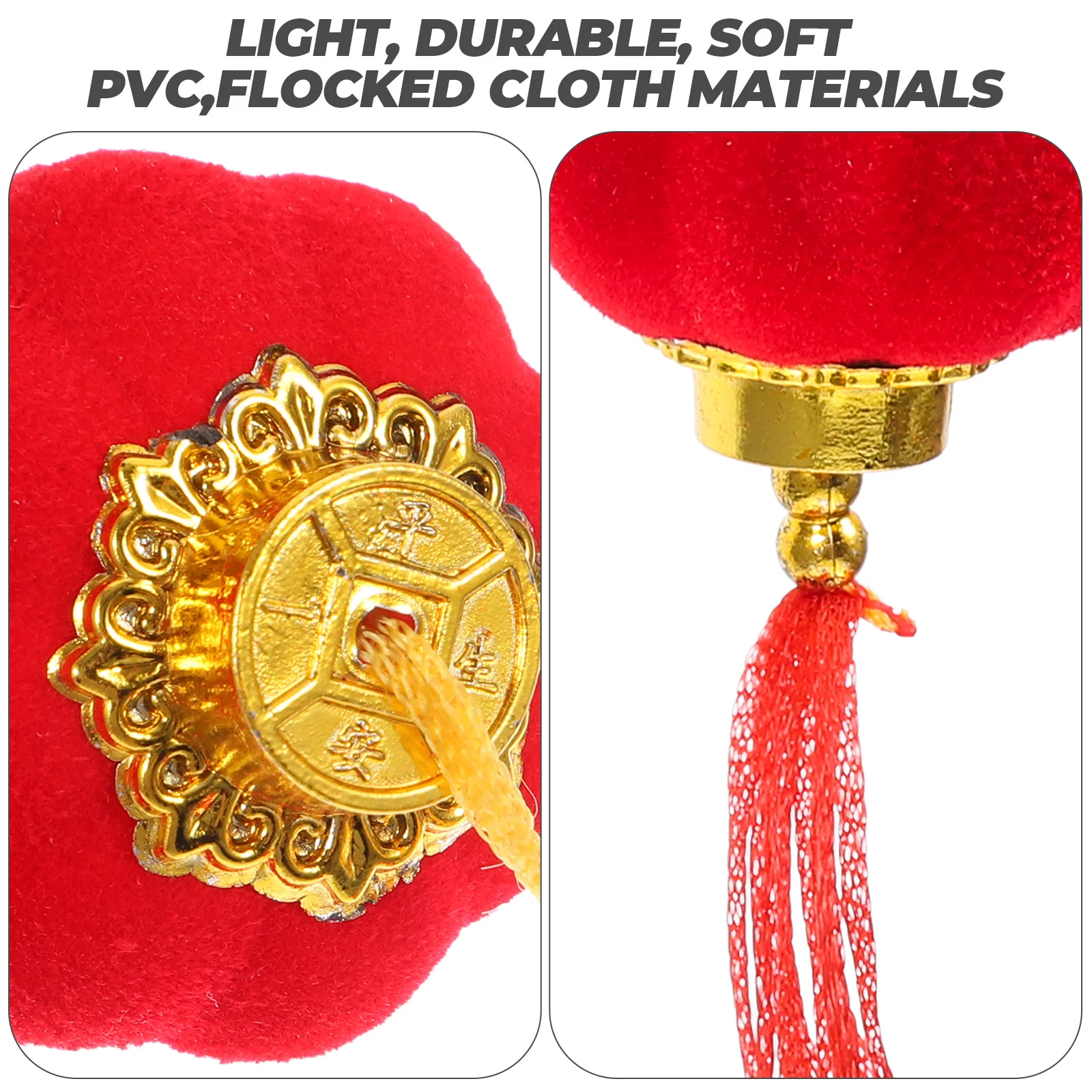 

30 Pcs Lantern Red Ornaments Chinese Cultural Decoration New Year Wedding Hanging Decorations Spring Festival