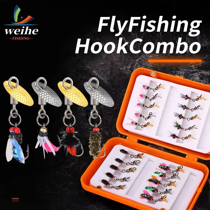 Weihe 20Pcs Fly Fis…