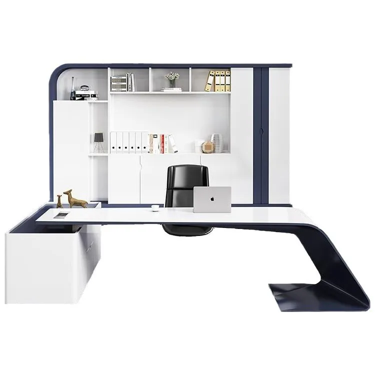 

Модный босс с краской, большой класс, президент, менеджер мебели для комнаты, настольный супервизор, комбинация столов, простой и современный