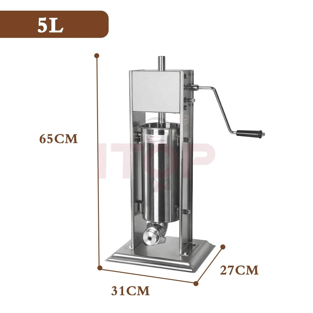 

5L Commercial Churro Machine Manual Churros Maker Spain snacks machine and sausage filler