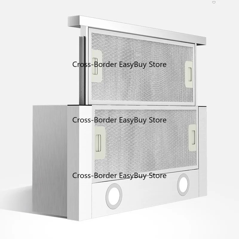 600~900mm UK, EU, and US standard pull-out range hood for smoke extraction