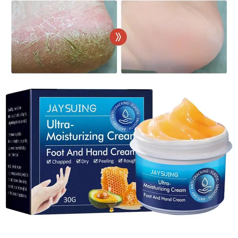 Anti-crack Moisture Hand Cream Hands And Foot Moisturizer Long Lasting Hand Lotion Ultra Moisturizing Fragrance-Free Skin Cream