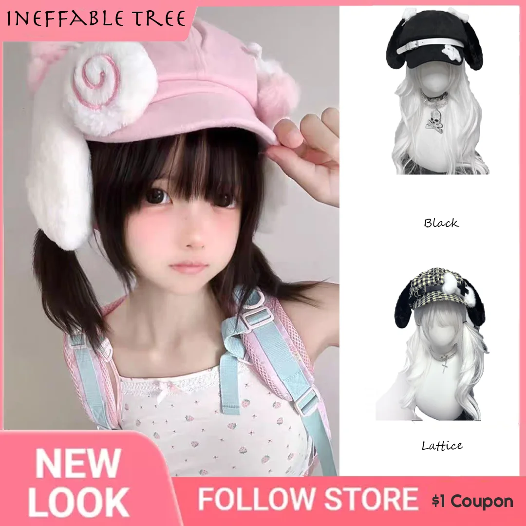 Adorable Puppy Ear Beret: A Unique Subculture Hat Embracing the Spirit of Otaku Culture, Combining Cuteness and Personality