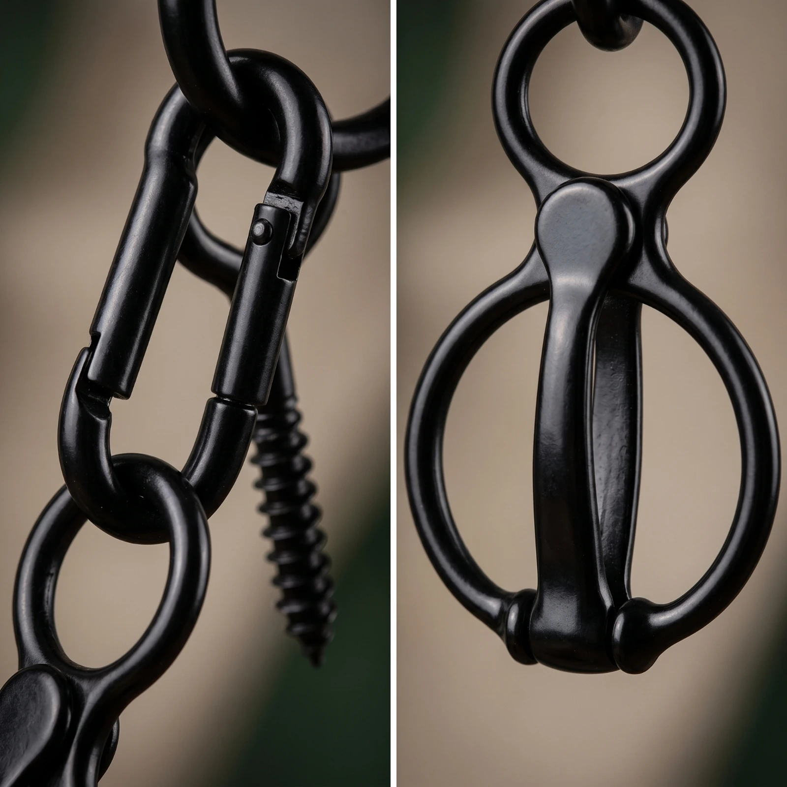 Horse Tie Secure Loop Screw-in Tie Loop Hardware Sturdy Reliable for Stable Managers, Stalls, Barns