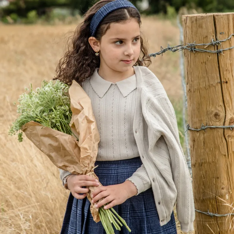 AS Knits Shabbos Collection AW23 Abbigliamento per bambini Ragazze Ragazzi Baby Top in maglia Cardigan Bambini Fratello Sorella Abbigliamento per le