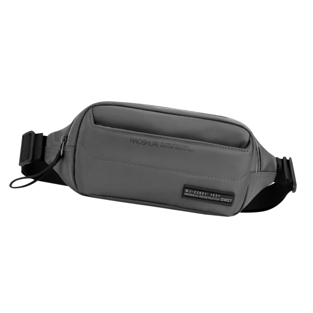 

Поясная сумка, уличная водонепроницаемая сумка через плечо с карманами на молнии, спортивная дорожная сумка для телефона, армейский зеленый цвет