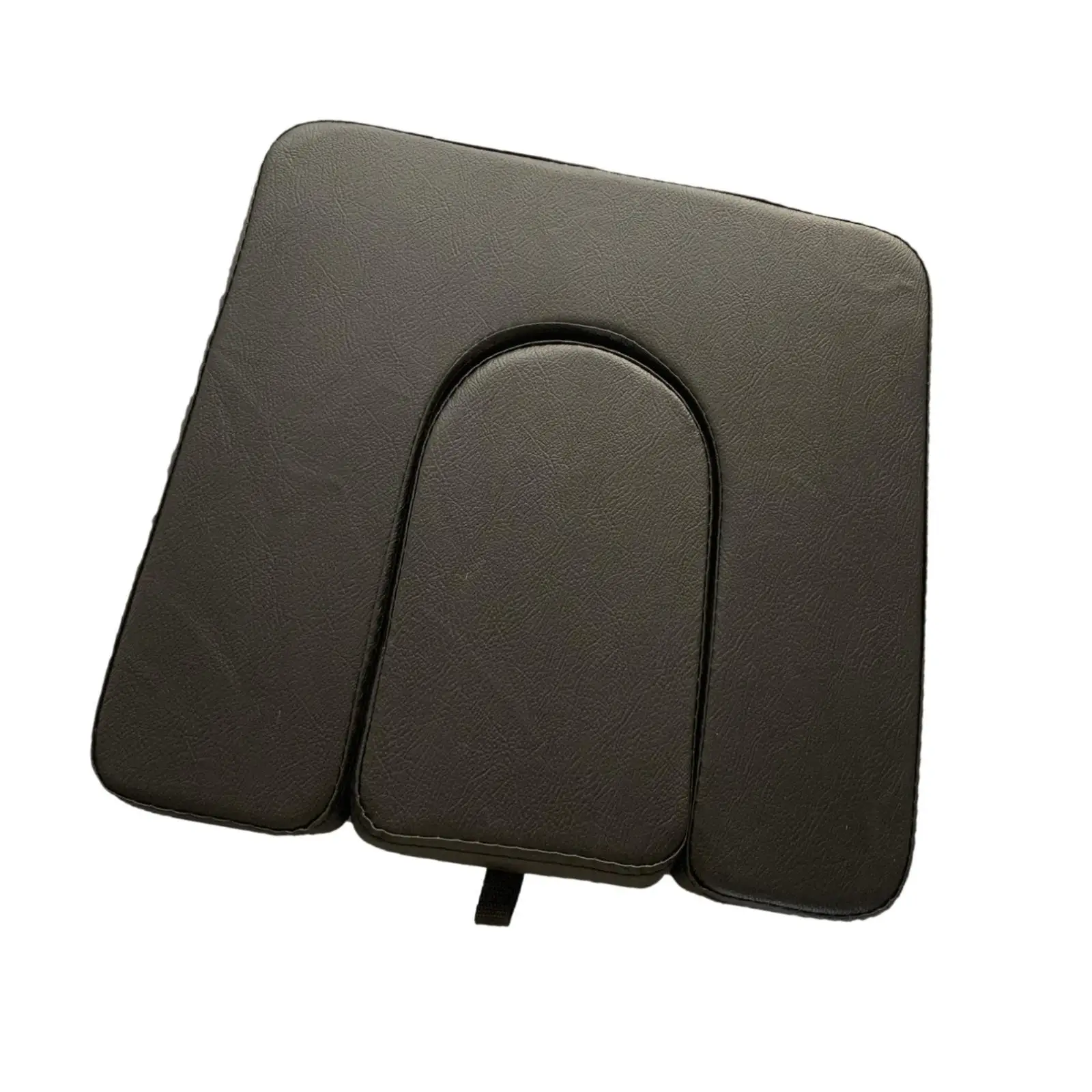 PVC Commode Seat Cushion for Bedside Commodes Black Universal Fit Easy to Clean Waterproof Cover Soft Pad for Adults Elderly
