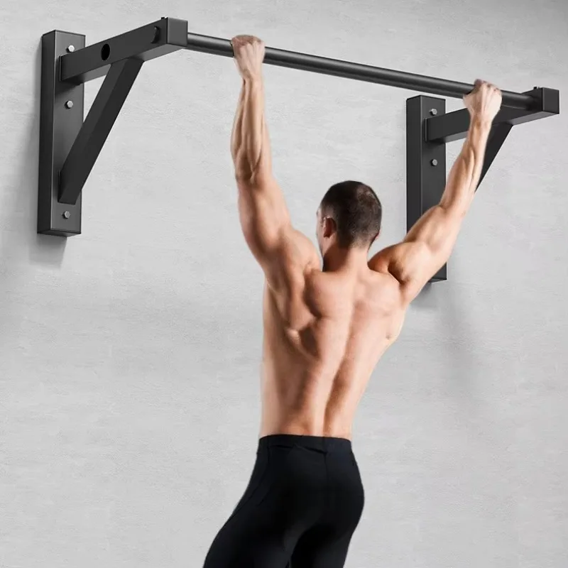 

Wall Mounted Pull up Bar 500lbs Capacity Home Gym Chin up Fitness Equipment