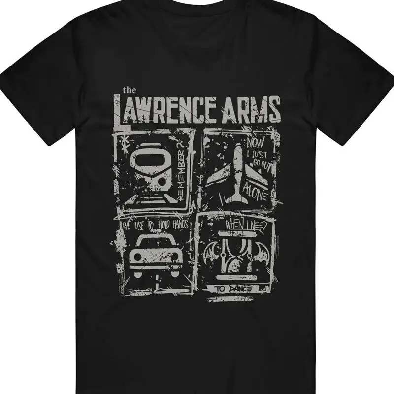 The Lawrence Arms Band Black T Shirt Short Sleeve All Sizes S To 5Xl Xy742