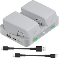2-way Battery Charging Hub For DJI Flip Side By Side Fast Charger Butler Manager Power Bank For DJI Flip Drone Accessories