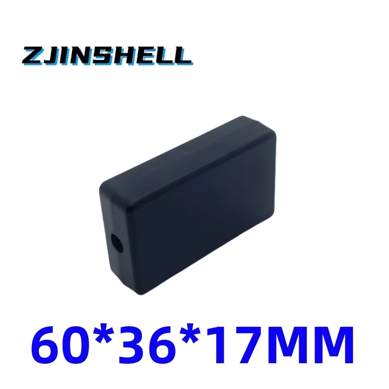 1pcs 60x36x17mm Black Electronical Plastic ABS DIY Junction Project Box Enclosure Case