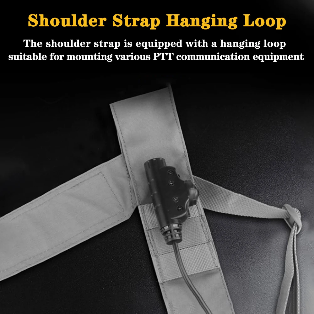 Tactical Chest Rig Vest With 5.56 Triple Elastic Mag Pouch Hunting Tactical Plate Carrier Vest Bag Front Plate Extension Kit