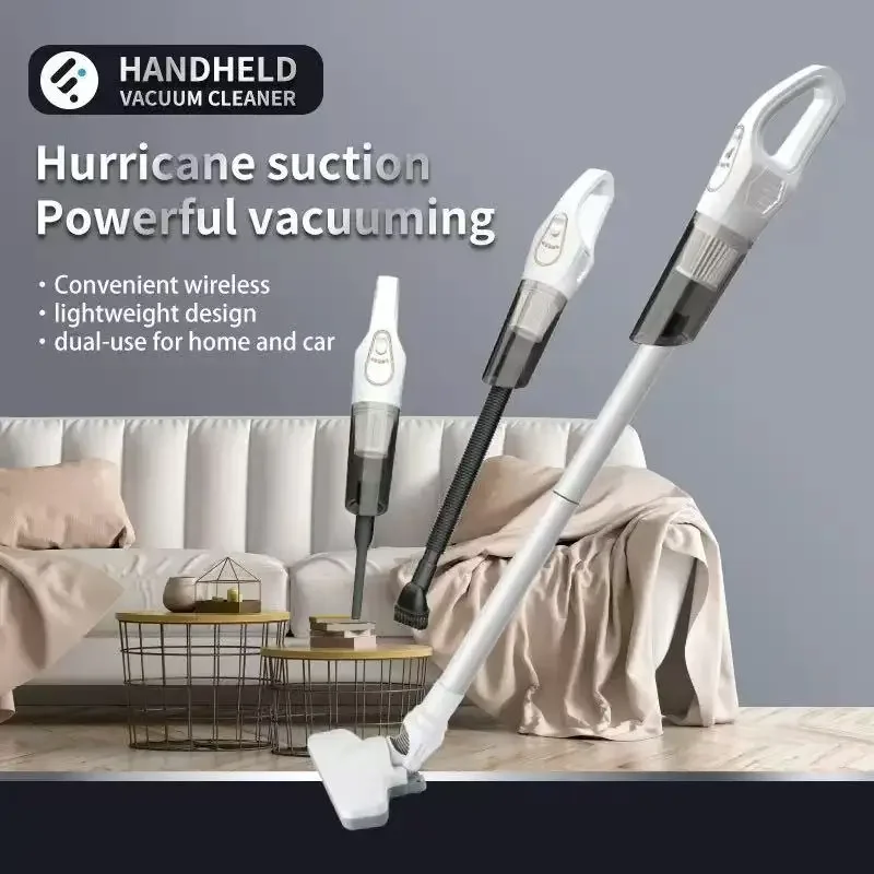2025 New Handheld Vacuum Cleaner Multi-Function Integrated Machine Home Car Portable Wireless High Suction Gift