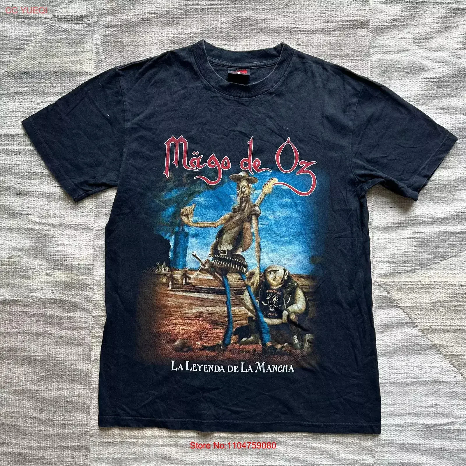 Vintage Fashion De - НОВАЯ Футболка с металлической лентой Mago