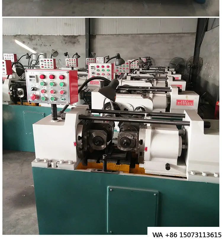 Z28 Round Steel Bar Thread Rolling Machine for 5-42mm Diameter, High Quality Bolt Rebar Thread Making