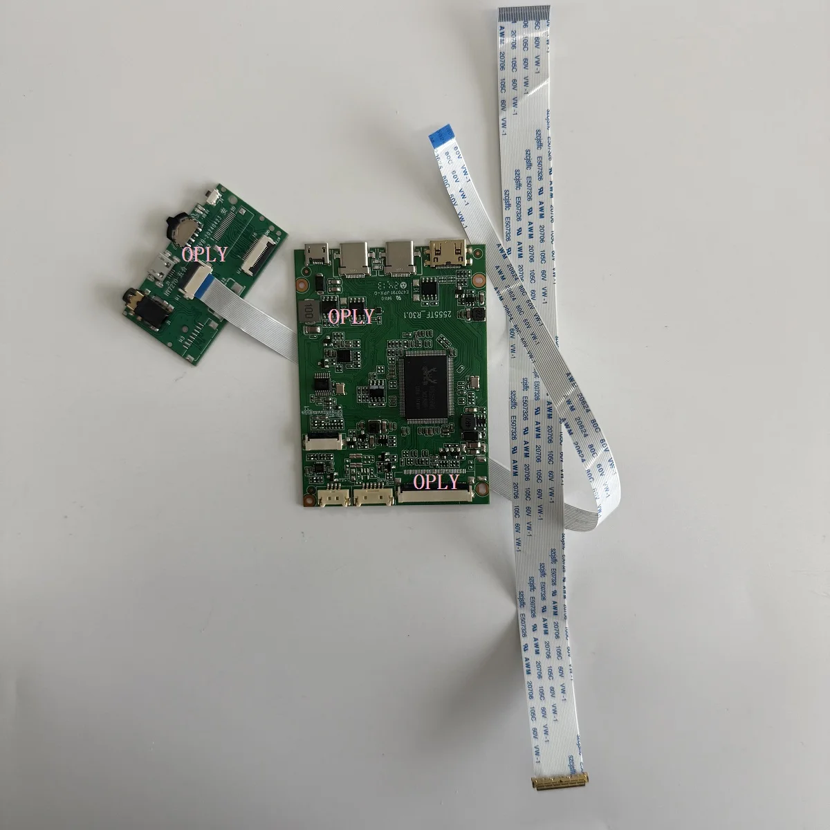 EDP Mini HDMI-compatible Controller board for LP173WF4 LP173WF4-SPF1 LP173WF4-SPD1 LP173WF4-SPF5 1920x1080 17.3inch 2 Type-C LED