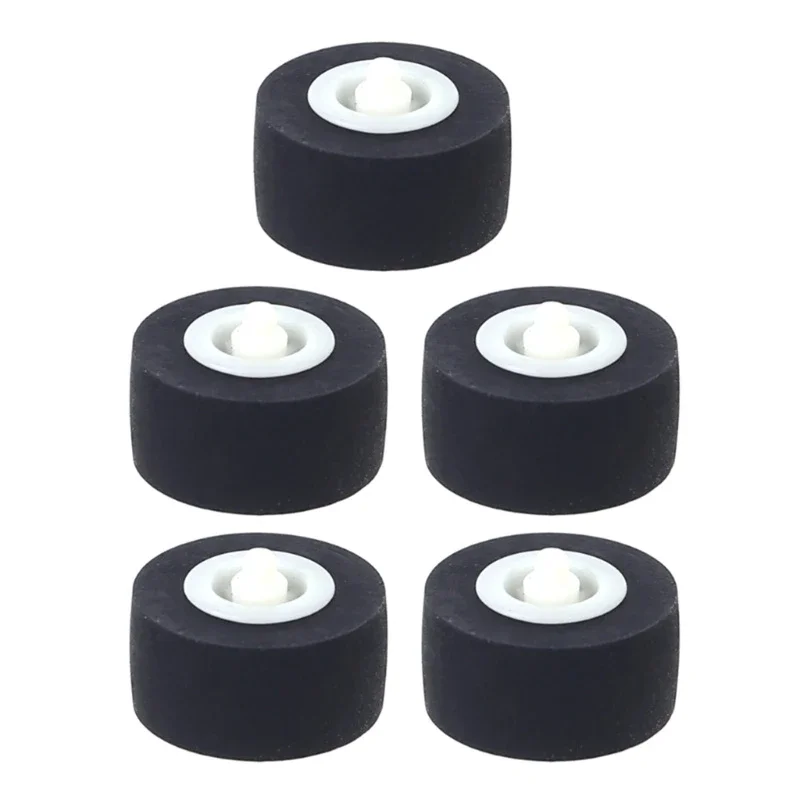 

5Pcs Tape Recorder Rubber Wheel Pulley Pinch Roller Replacement for Sony RS-CH770 RS-BX501