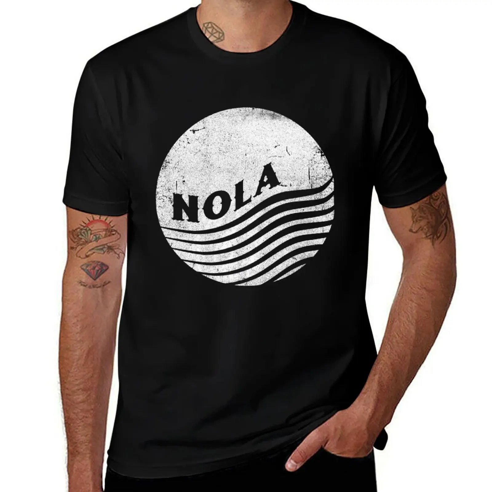 NOLA Mississippi Tri-blend T-Shirt man t shirts high quality luxury brand T-Shirt