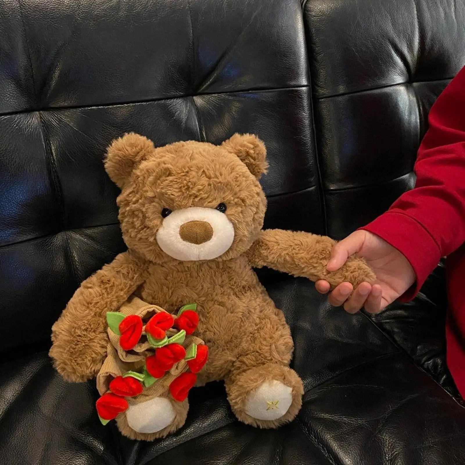 Stuffed Animal Bear Plush Cuddly Soft Hugger Doll Stuffed Animals Soft Plush Cute Bear Doll For Adults Women Men Kids Children