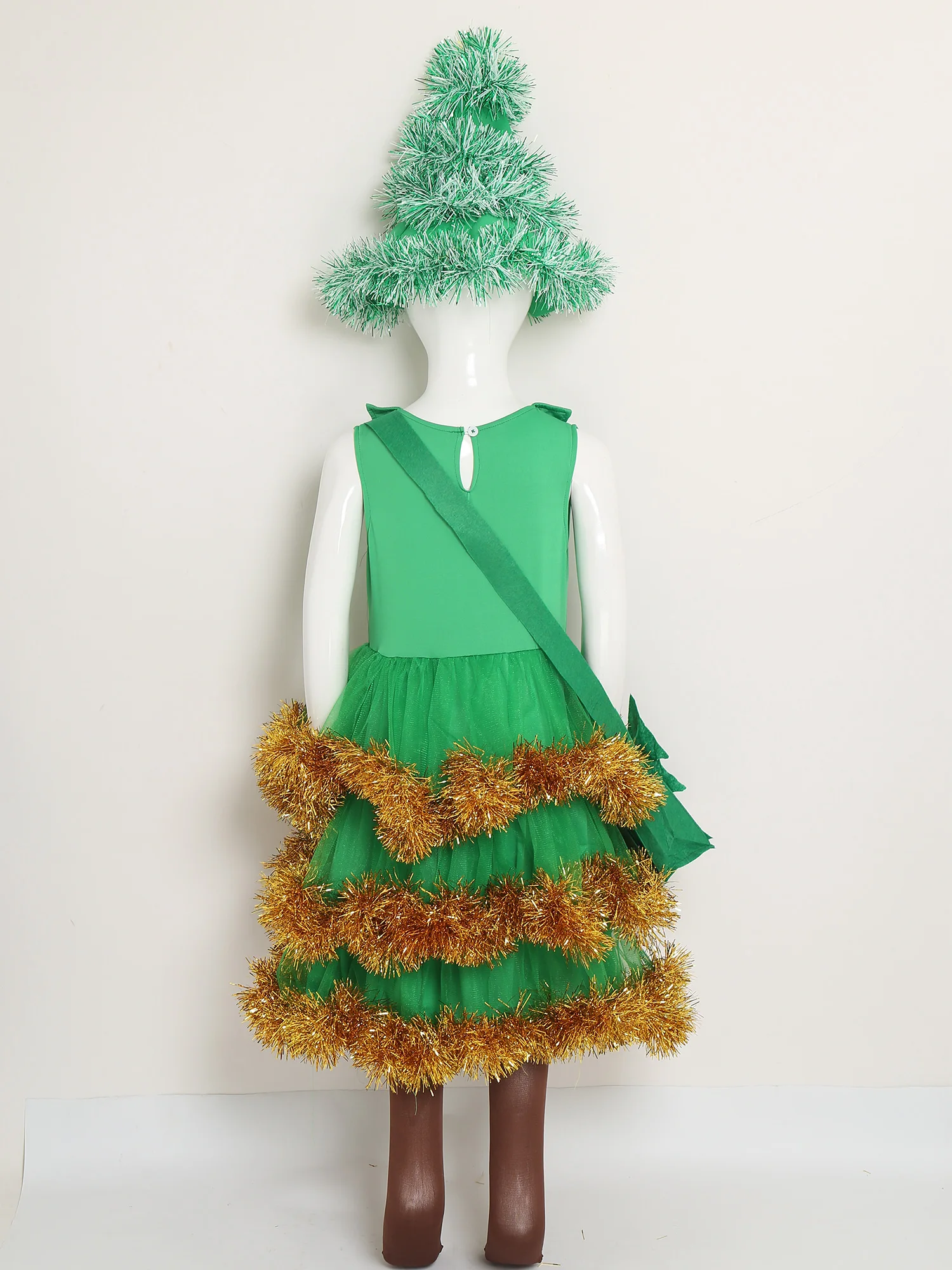 الفتيات شجرة عيد الميلاد تأثير - مراجعة Elf Costume Christmas وسعره