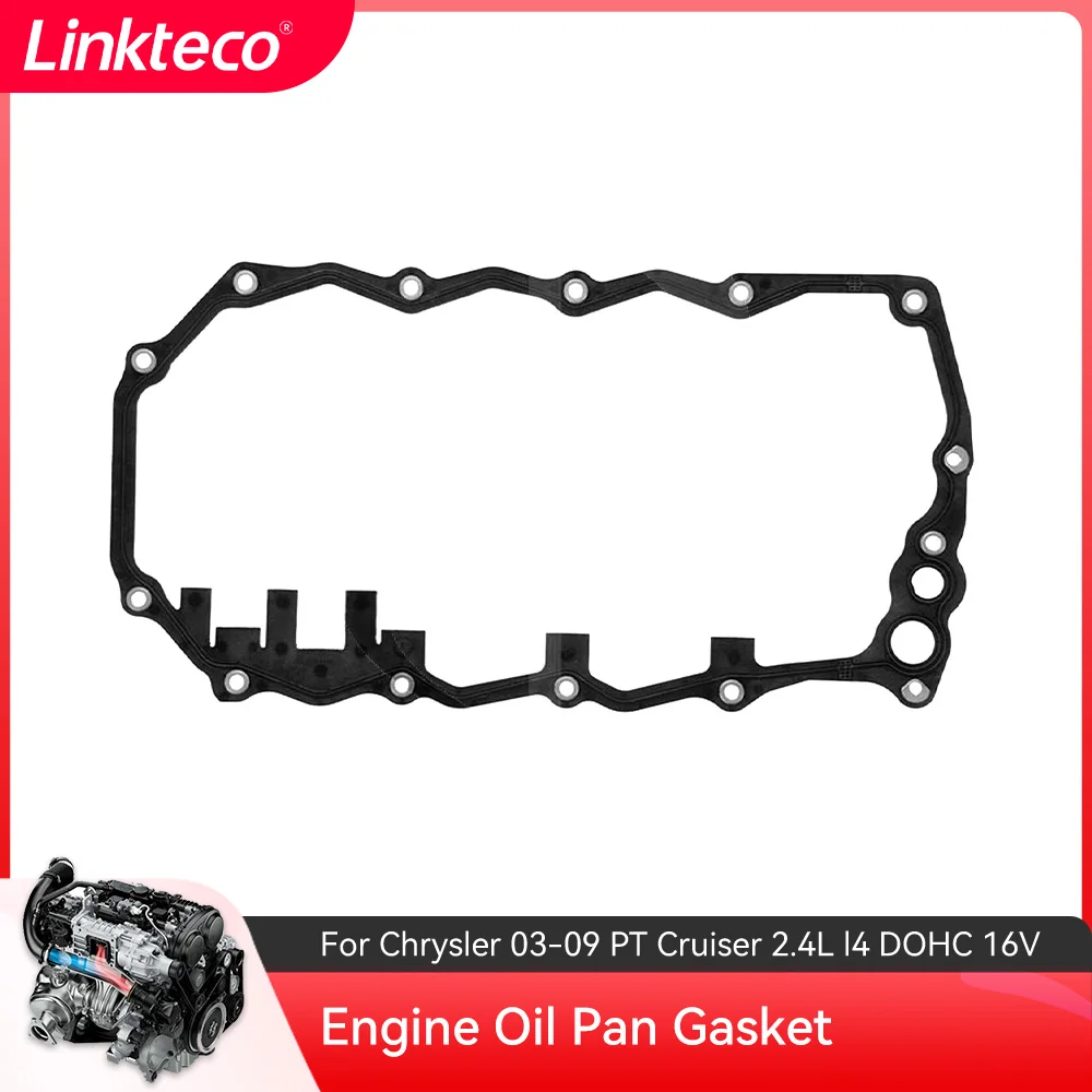 

Car Engine Oil Pan Gasket for Chrysler 03-10 for Chrysler PT Cruiser Dodge Neon 2.4 L L4 GAS Turbocharged DOHC 16V VIN B G S