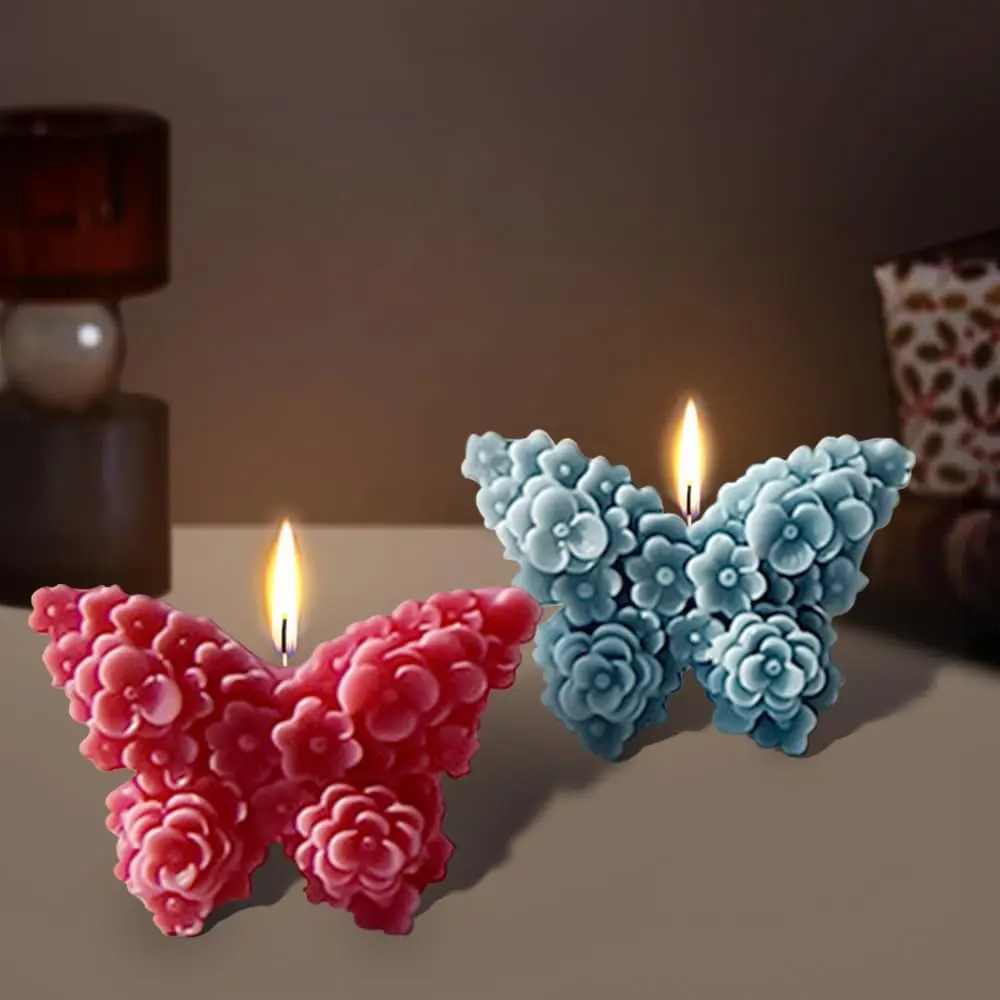 Силиконовая 3D форма для эпоксидной смолы, инструмент «сделай сам» для изготовления цветочного мыла, штукатурка, глина, настольная