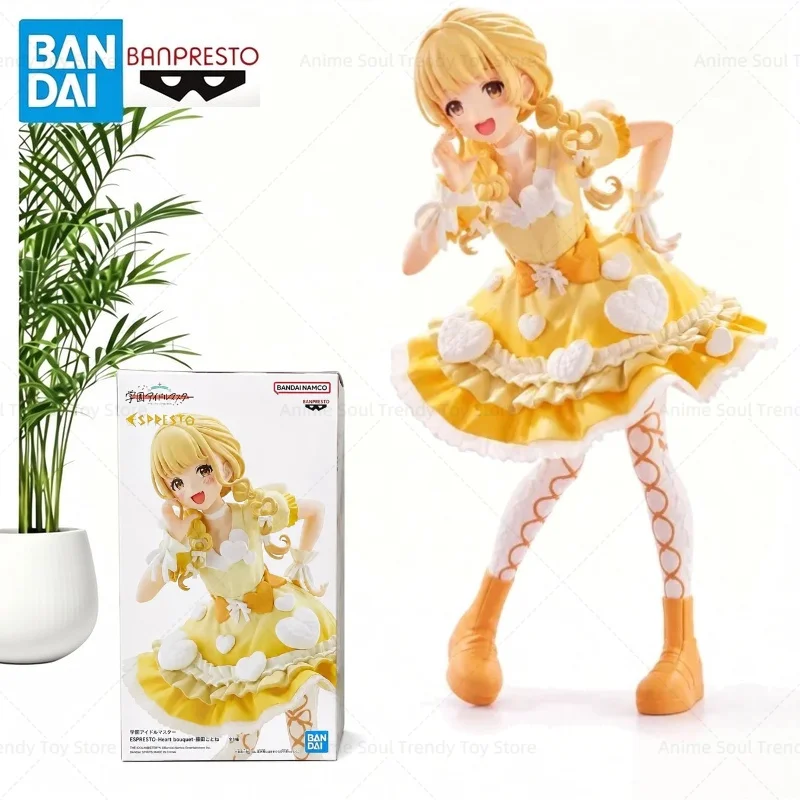 Оригинальная фигурка Bandai Banpresto Gakuen Idolmster Котоне Фуджита в наличии, модель куклы, аниме-персонажи, игрушки AS