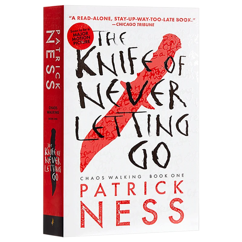 

Chaos Walking 1 The Knife of Never Letting Go Patrick Ness, Teen English in books story, Science Fiction novels 9780763676186