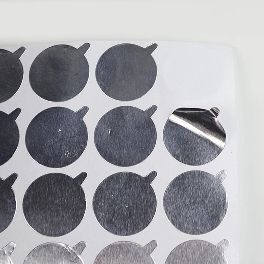 300 Stück Wimpernkleber-Aufkleber, Aluminiumfolie, langsam härtende Klebedichtungen für Wimpernverlängerungs-Trennwerkzeug