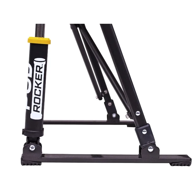 كرسي تخييم هزاز قابل للطي من بود روكر، أسود #3