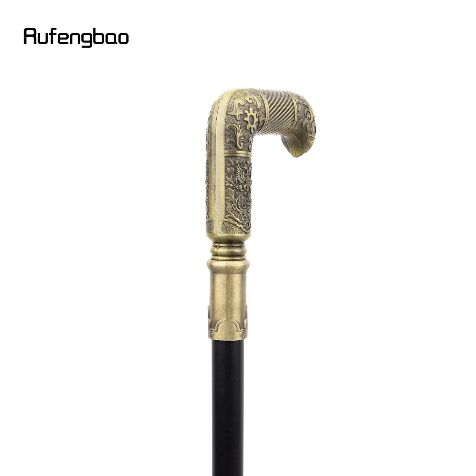 النحاس روسيا مزدوجة الرأس النسر والعتاد واحد مشترك عصا للمشي الزخرفية Cospaly عصا للمشي هالوين Crosier 93 سنتيمتر