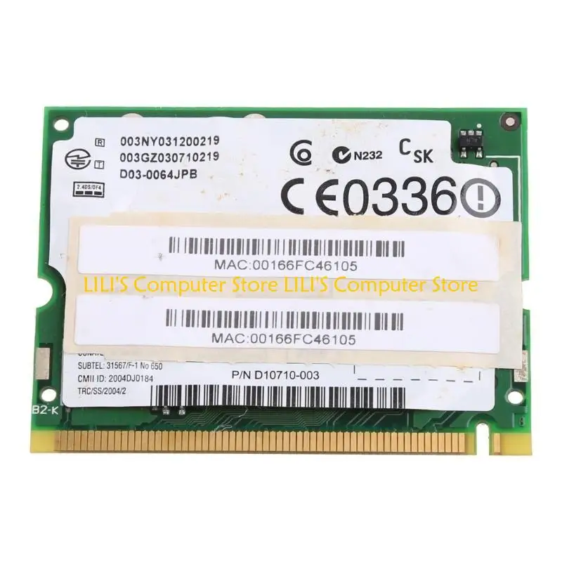 

A52B for Intel Wireless 2200BG 802.11B/G Mini PCI Card WIFI