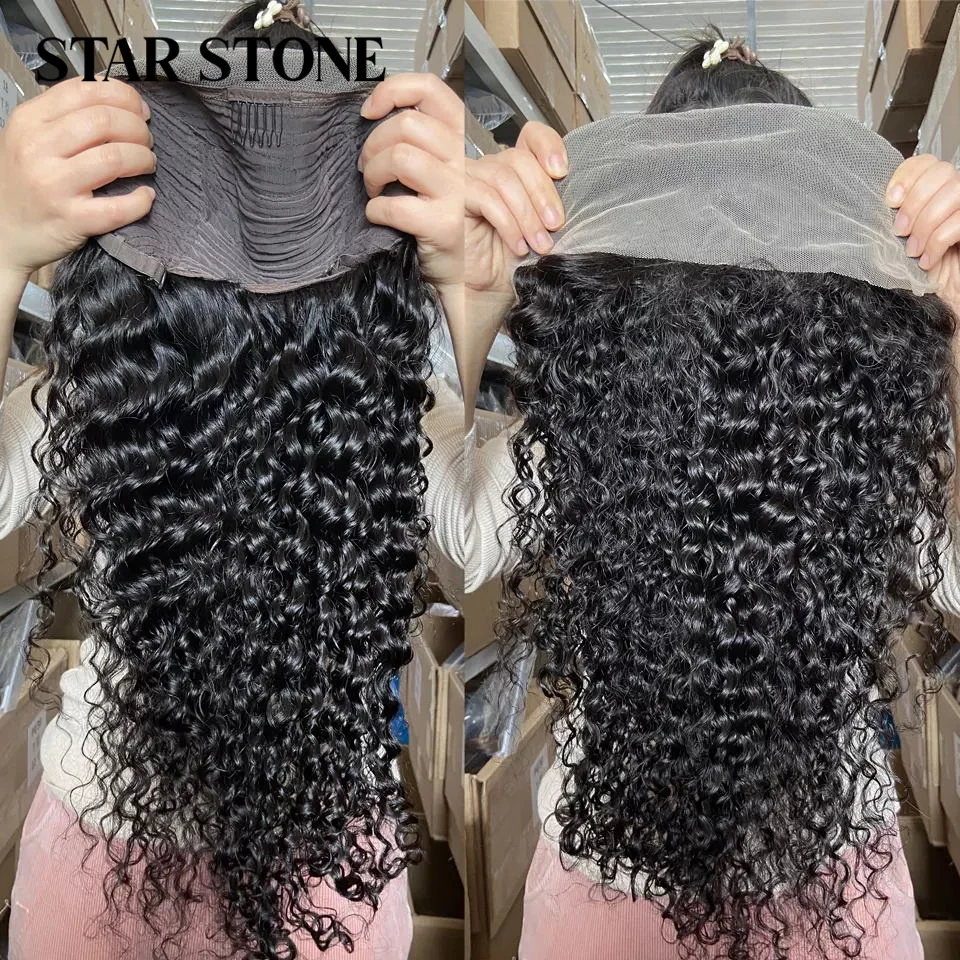 Deep Wave Wig 13x4 Lace Frontal Wig Human Hair Natural Hairline Peruvian Remy Deep Curly Short Bob Lace Wig Preplucked Baby Hair